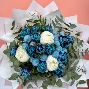 Blue Love Karışık Buket